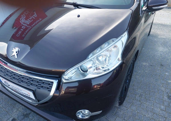 Peugeot 208 cena 28900 przebieg: 146500, rok produkcji 2012 z Wolbórz małe 497